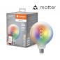 Preview: Ledvance E27 SMART+ MATTER Globe 125 LED-Lampe, kompatibel mit Google, Alexa, Apple 4,8W Multicolor 2700-6500K
